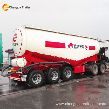 3 Axle 40ft Bulk Cement Tank Semi Trailer